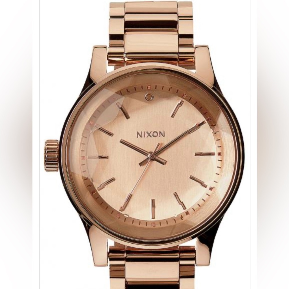 Nixon Rose Gold Women's Bracelet Watch